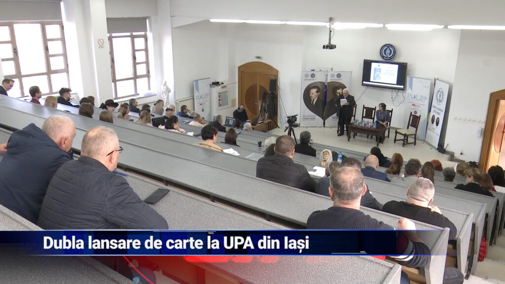 Dublă lansare de carte la UPA din Iași