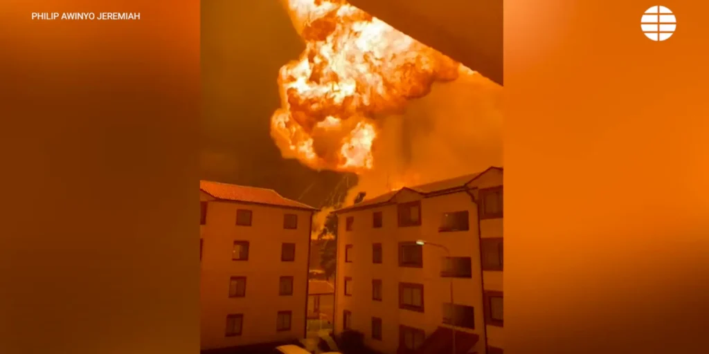 Explozie gigantică în Kenya, soldată cu 3 morți și o evacuare masivă