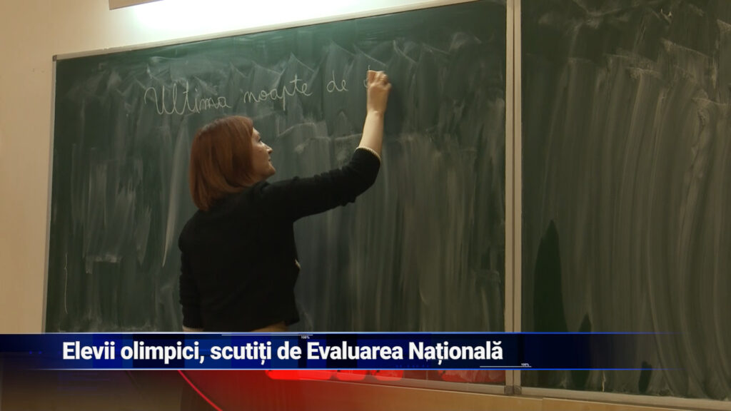Elevii olimpici, scutiți de Evaluarea Națională