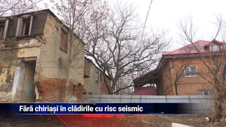 Fără chiriași în clădirile cu risc seismic