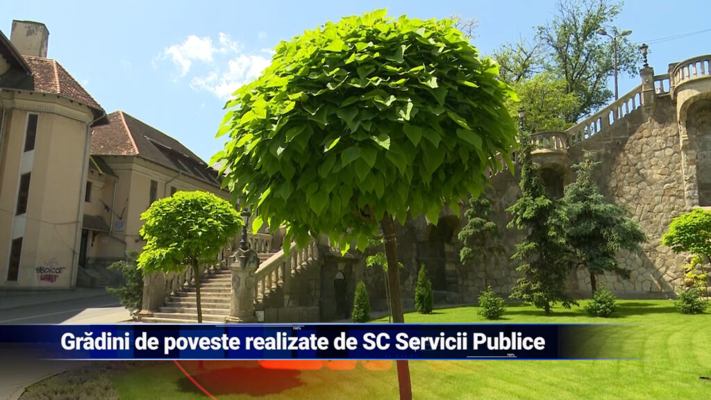Grădini de poveste realizate de SC Servicii Publice
