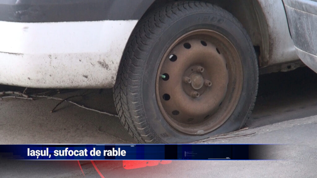 Iașul, sufocat de rable