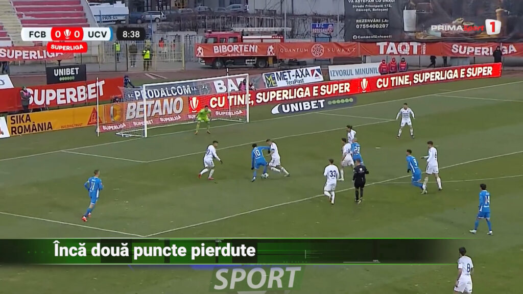 ÎNCĂ DOUĂ PUNCTE PIERDUTE