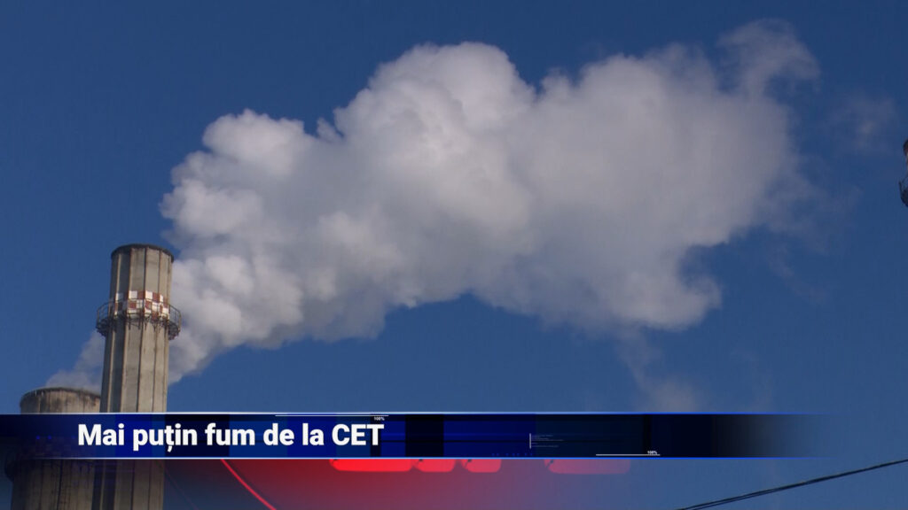 Mai puțin fum de la CET