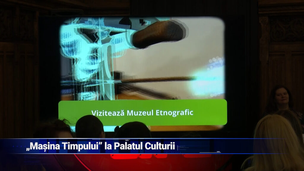 „Mașina timpului” la Palatul Culturii