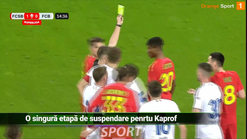 O SINGURĂ ETAPĂ DE SUSPENDARE PENTRU KAPROF