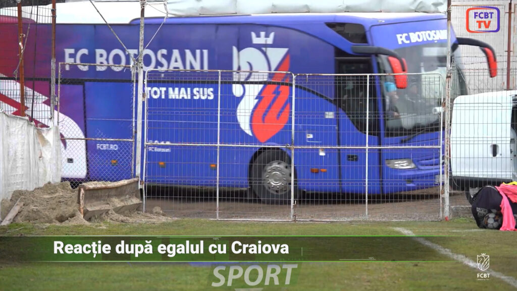 Reacție după egalul cu Craiova