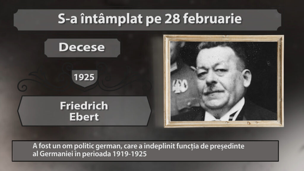 S-A ÎNTÂMPLAT PE 28 FEBRUARIE