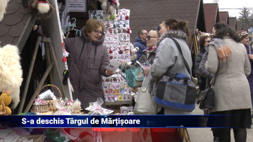S-a deschis Târgul de Mărțișoare