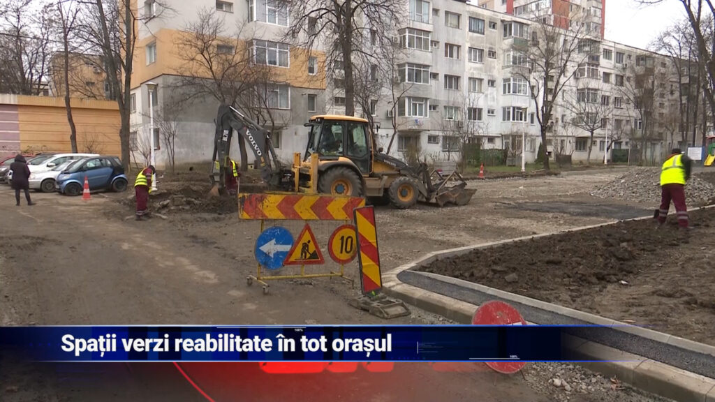 Spații verzi reabilitate în tot orașul