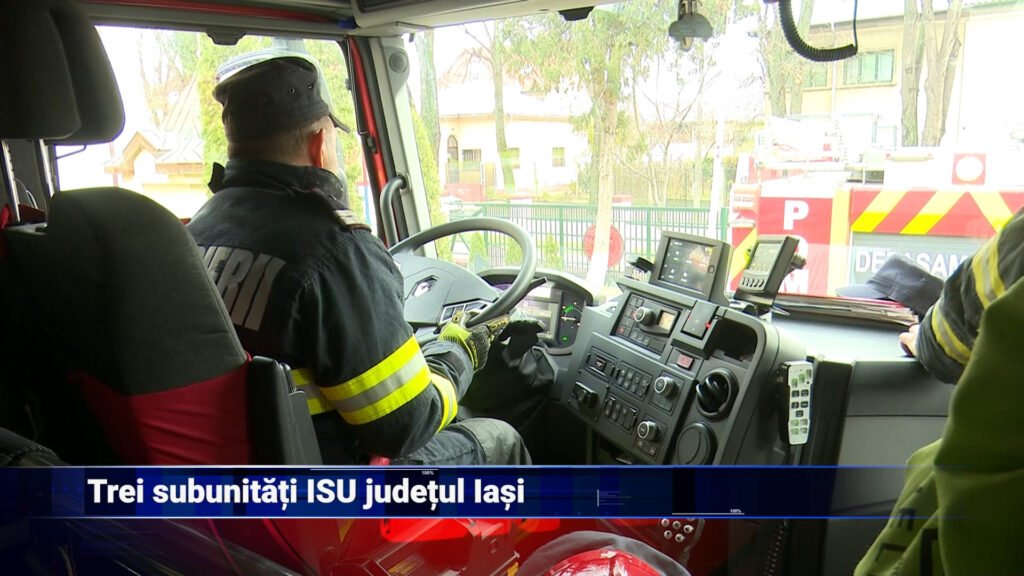 Trei subunitati ISU in judetul Iasi