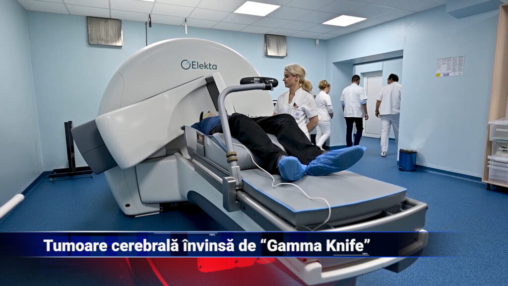 Tumoare cerebrală învinsă de „Gamma Knife”