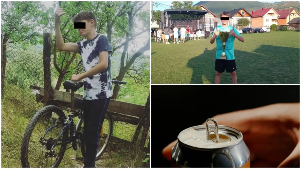 A murit la 13 ani pe terenul de fotbal, după ce a băut trei energizante