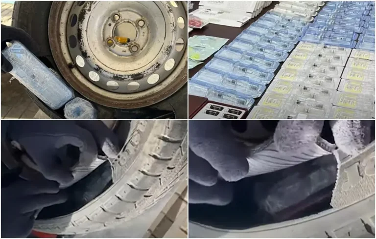 VIDEO. O femeie, prinsă la frontiera din R. Moldova cu seringi şi flacoane cu botox. Unde a ascuns marfa