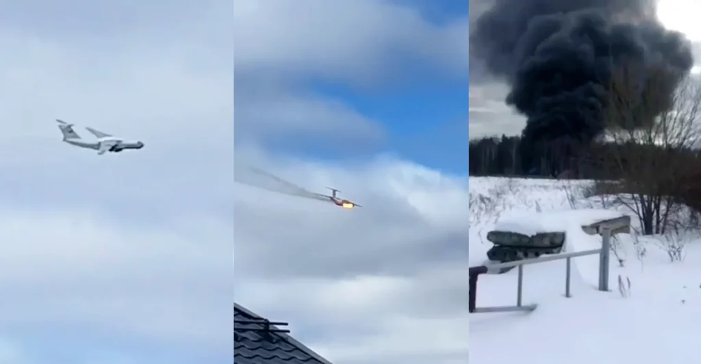 Un avion militar s-a prăbușit în centrul Rusiei: 15 persoane au murit