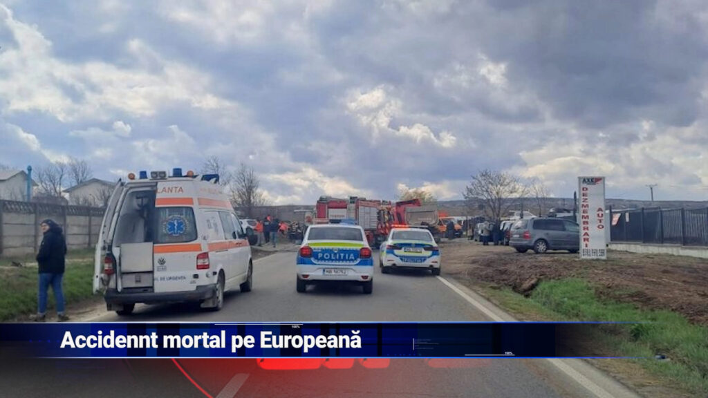 Accident mortal pe Europeana