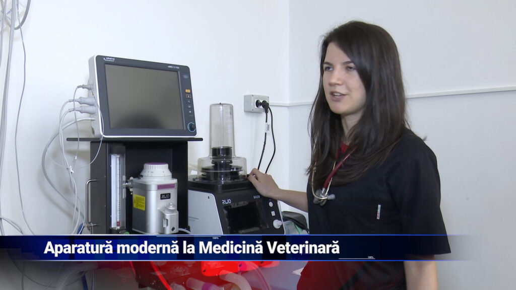 Aparatură modernă la Medicina Veterinară