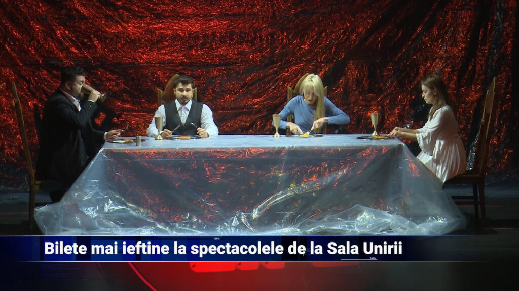 Bilete mai ieftine la spectacolele de la sala Unirii