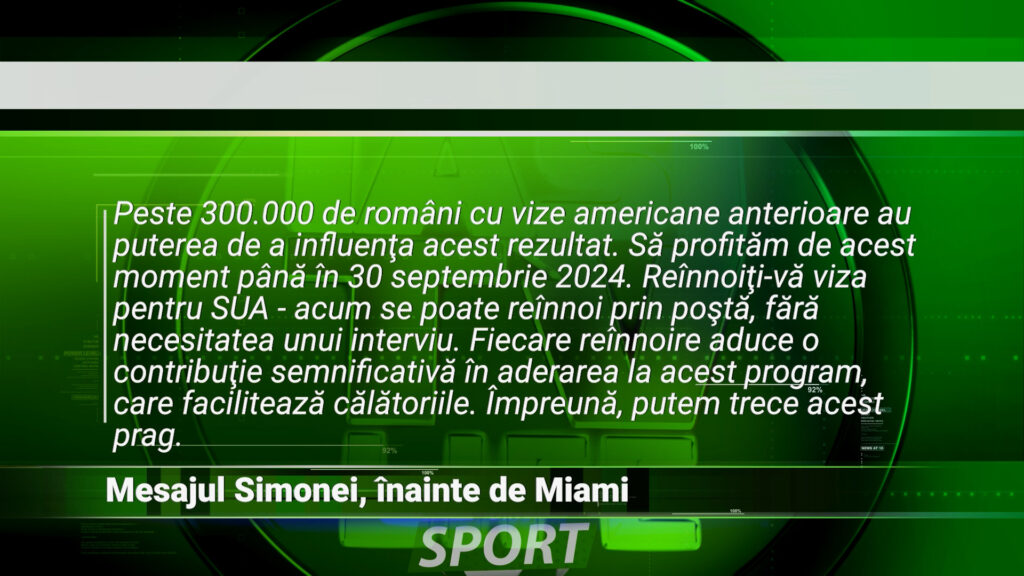MESAJUL SIMONEI, ÎNAINTE DE MIAMI