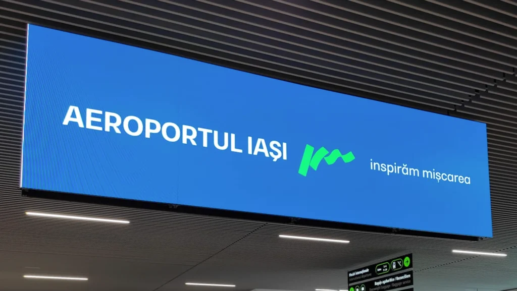 Aeroportul Iași își reînnoiește imaginea înaintea deschiderii oficiale a noului terminal T4