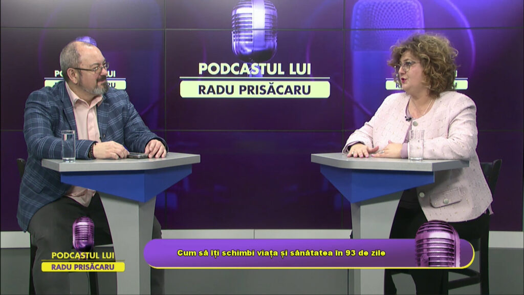 PODCASTUL LUI RADU PRISĂCARU / Cum să îți schimbi viața și sănătatea în 93 de zile
