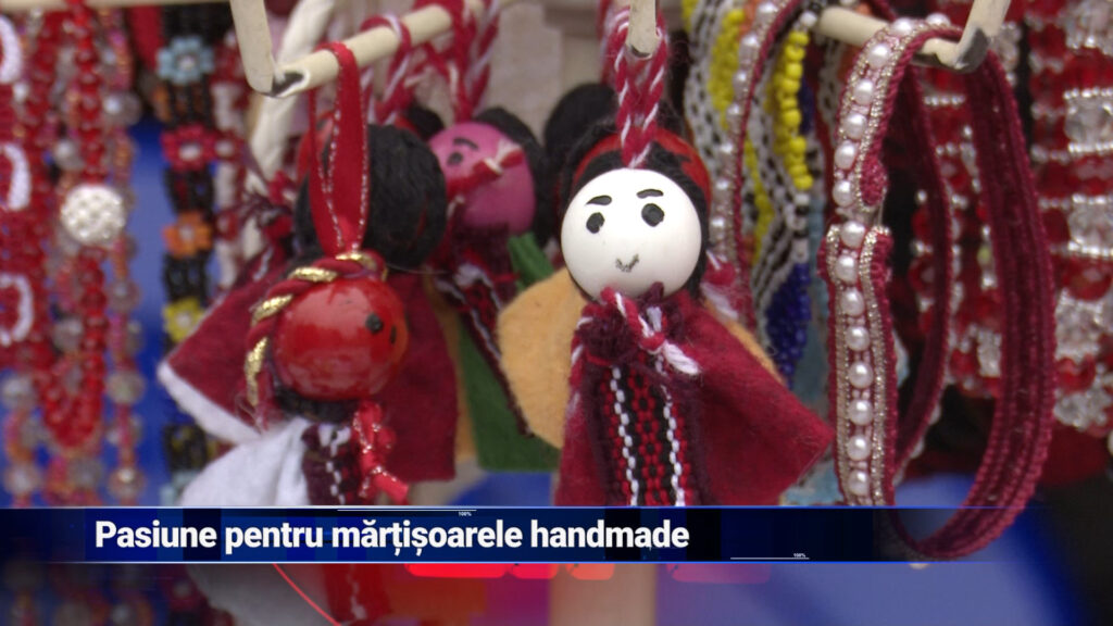 Pasiune pentru mărțișoarele handmade