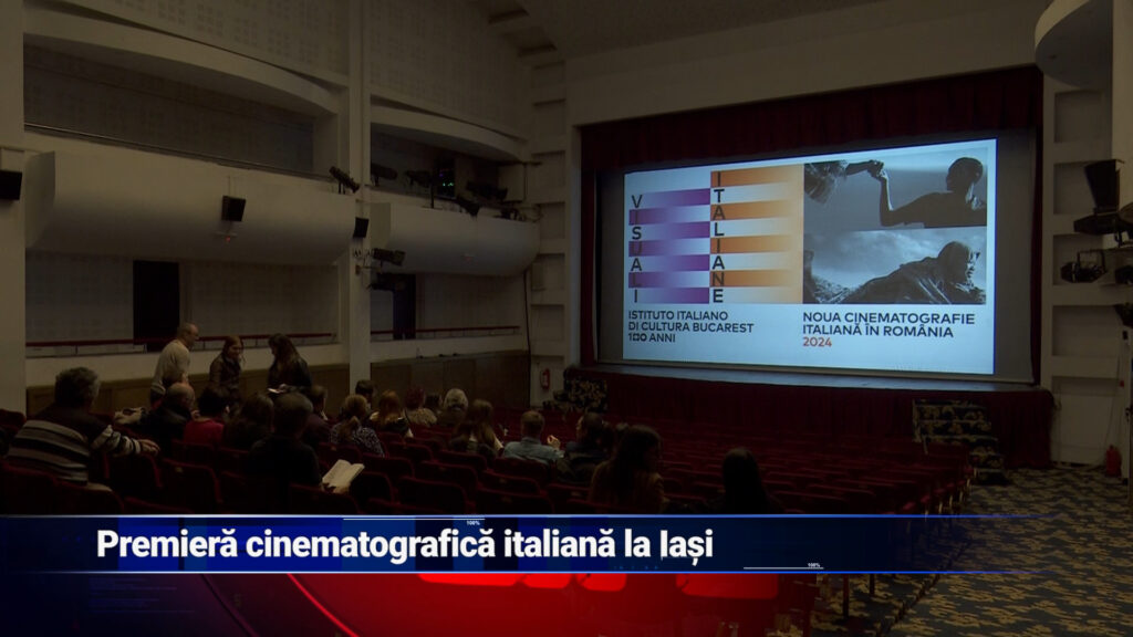 Premieră cinematografică italiană la Iași
