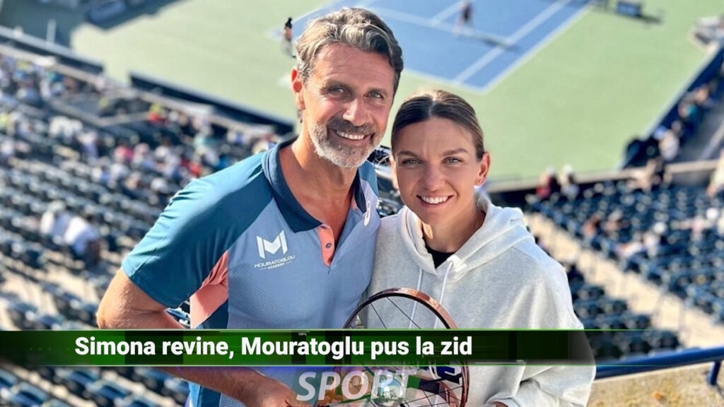 SIMONA REVINE, MOURATOGLOU PUS LA ZID