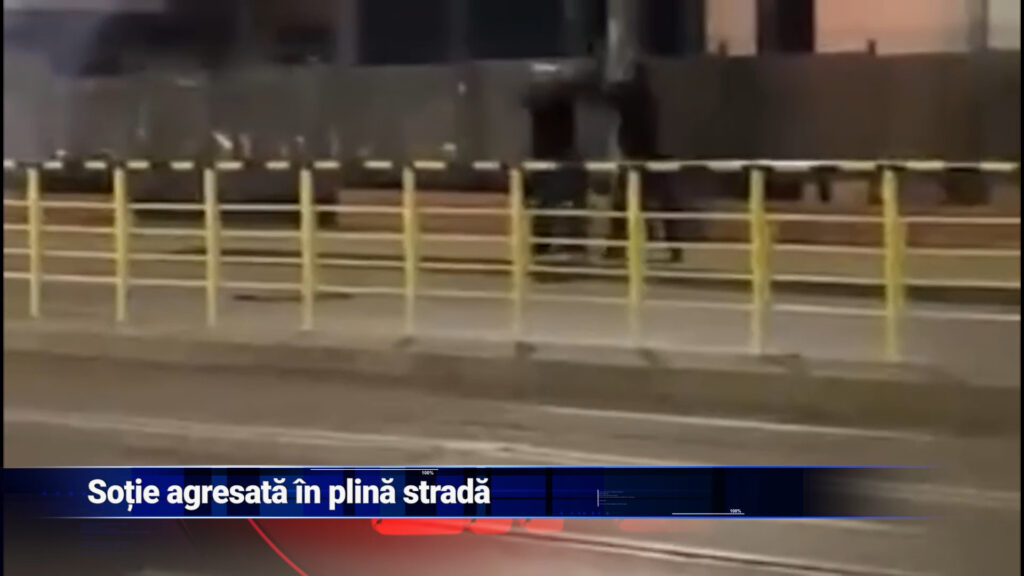 Soție agresată în plină stradă