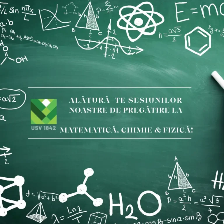 USV Iași organizează meditații gratuite pentru elevii de liceu