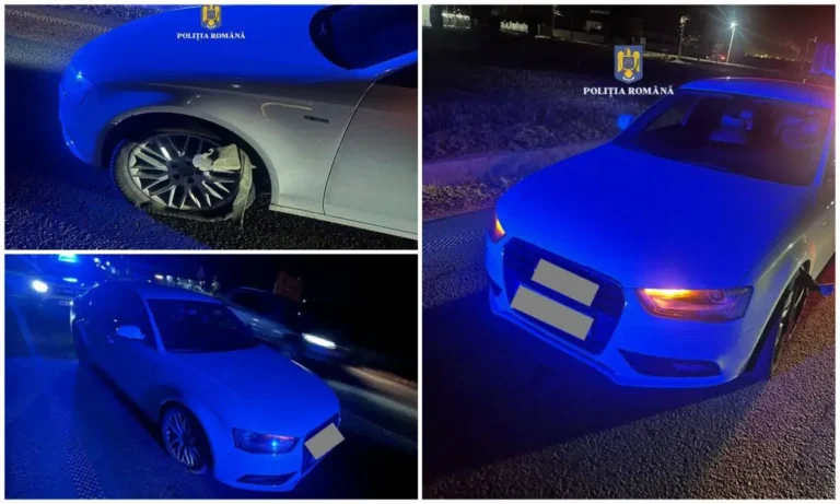 Un tânăr de 21 de ani, cu permisul suspendat, a fost oprit cu forța de polițiști în Rădăuți