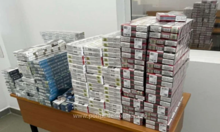 Galați: Poliția confiscă țigări în valoare de 26.000 lei