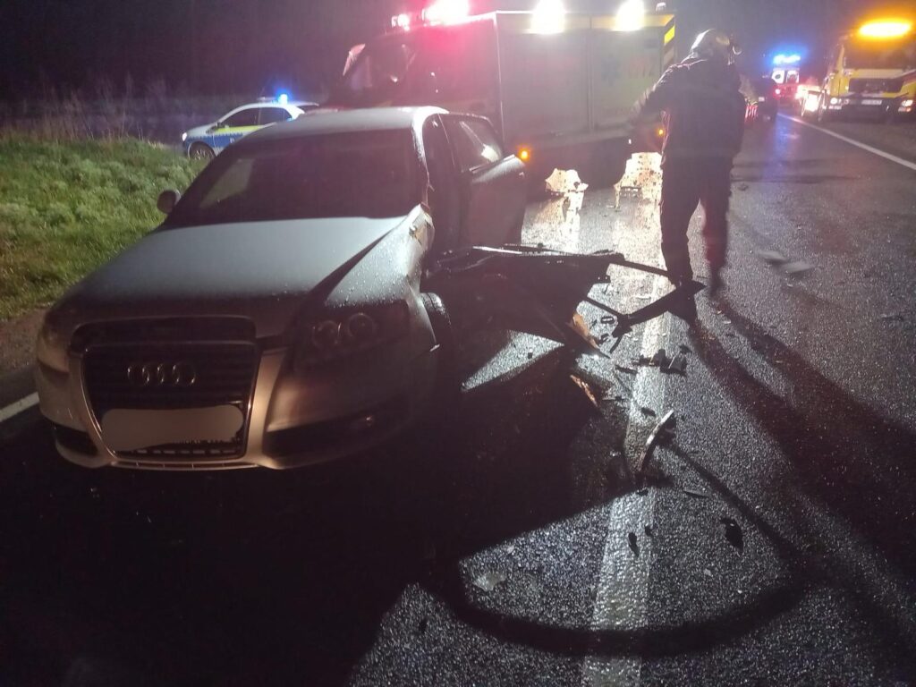 Accident grav în zona localității Pătrăuți, Suceava