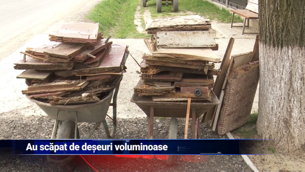 Au scăpat de deșeurile voluminoase