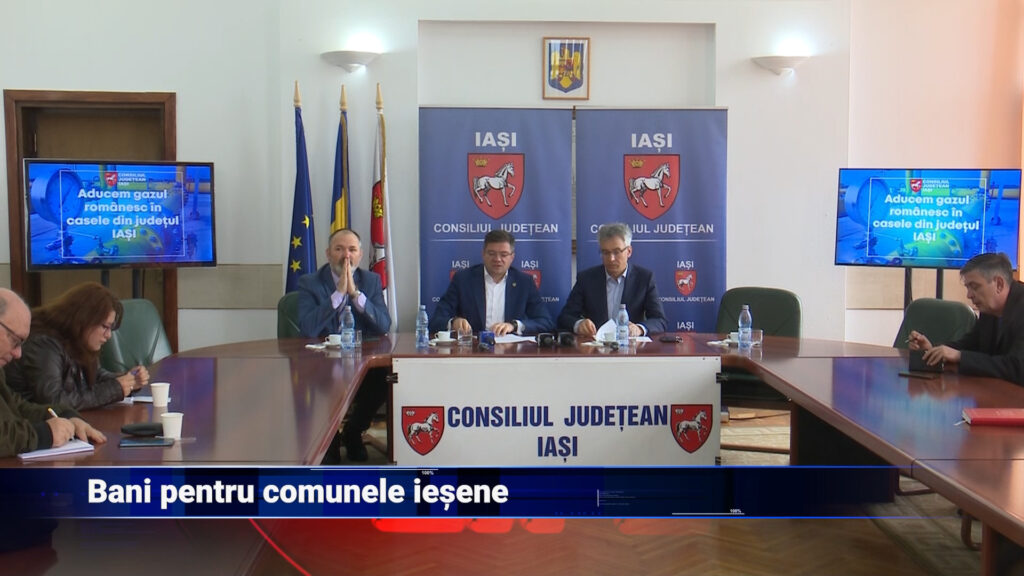 Bani pentru comunele ieșene