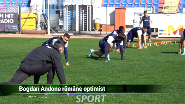 BOGDAN ANDONE RĂMÂNE OPTIMIST
