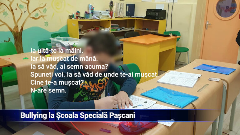 Bullying la Școala Specială Pașcani