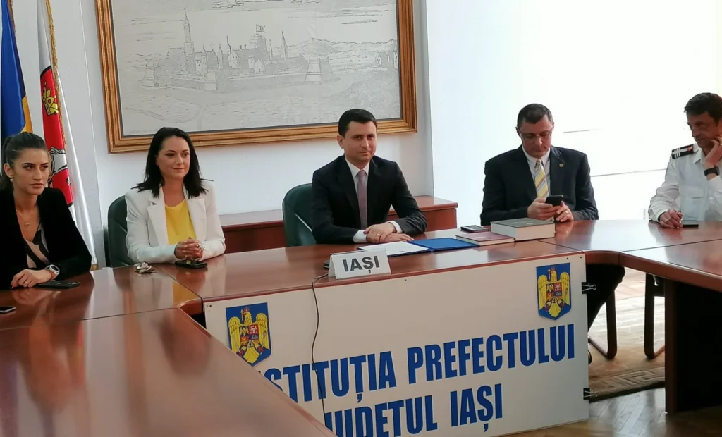Felix Guzgă este noul prefect al județului Iași