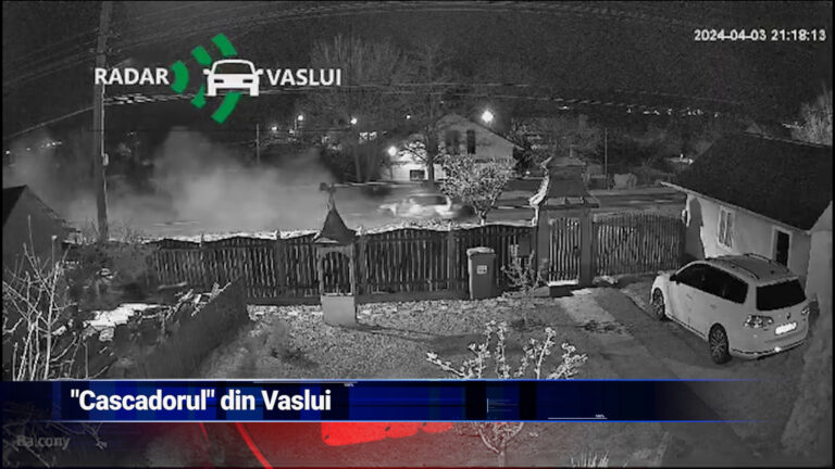 „Cascadorul” din Vaslui