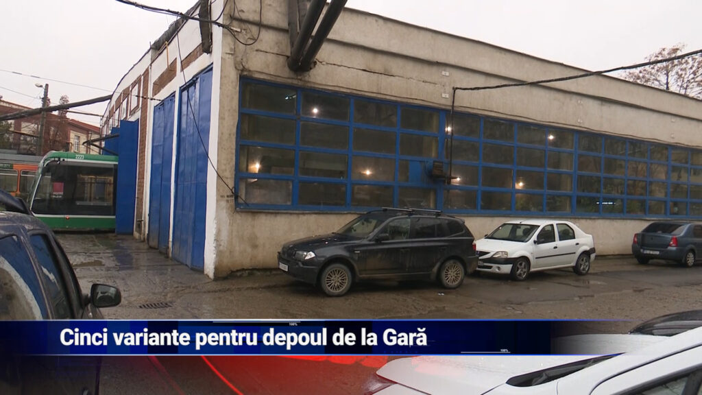Cinci variante pentru depoul de la Gară