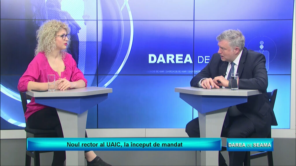 DAREA DE SEAMĂ / Noul rector al UAIC, la început de mandate