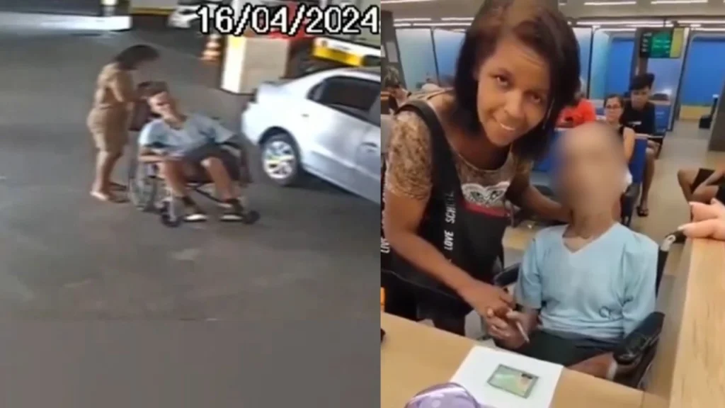 Femeia care a dus cadavrul unchiului său la bancă l-a dus și la mall