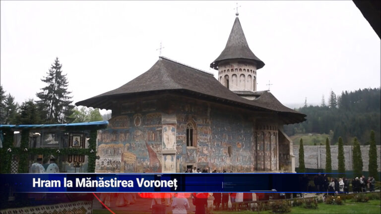 Hram la Mănăstirea Voroneț