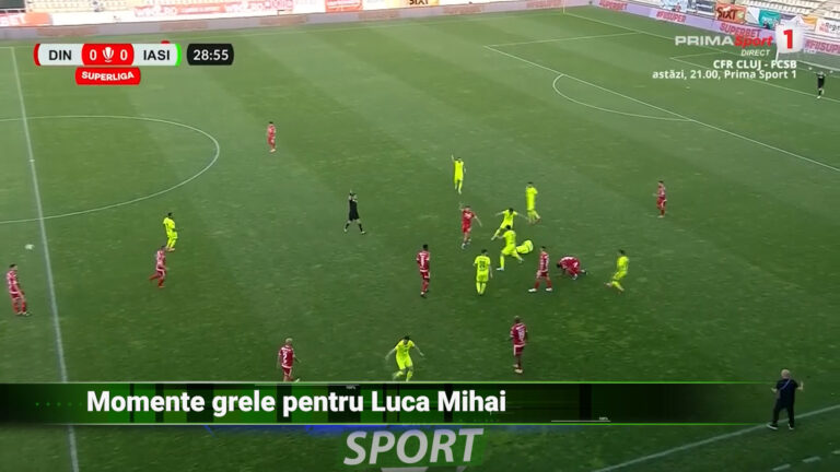 MOMENTE GRELE PENTRU LUCA MIHAI