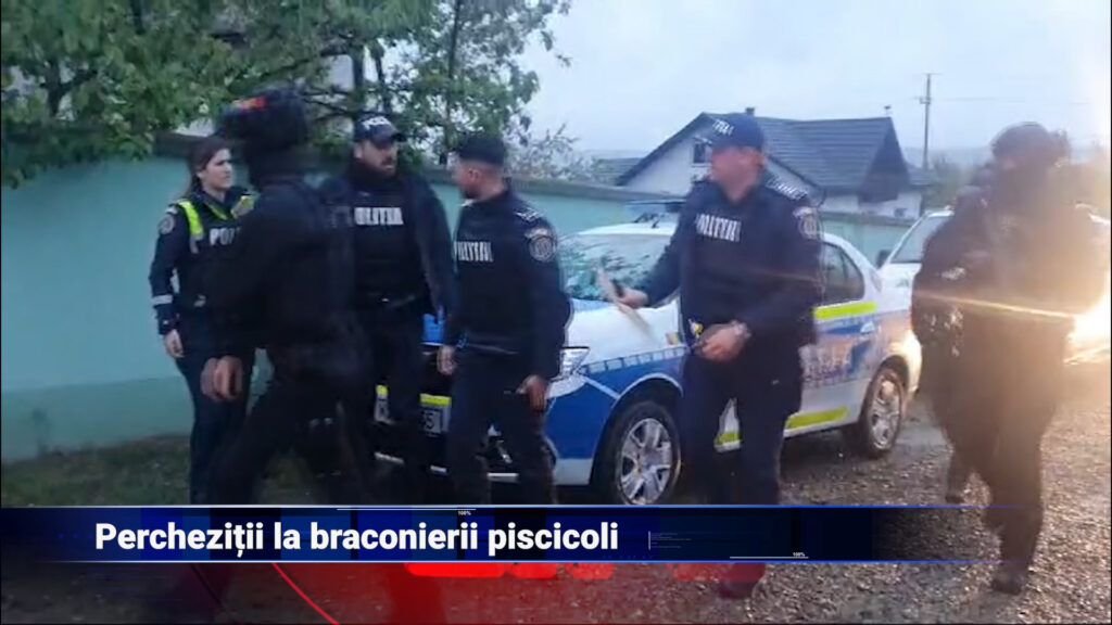Percheziții la braconieri piscicoli