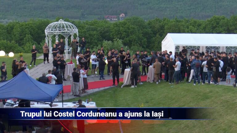 Trupul lui Costel Corduneanu a ajuns la Iași