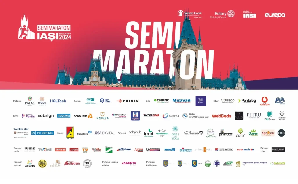 Trei zile până la Semimaraton Iași 2024