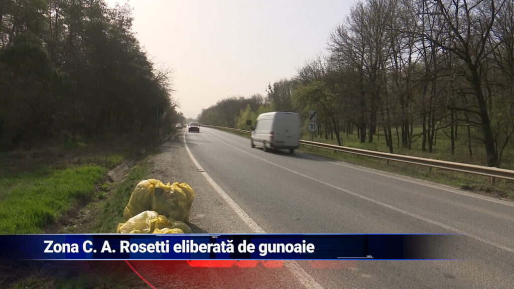Zona C.A.Rosetti, eliberată de gunoaie