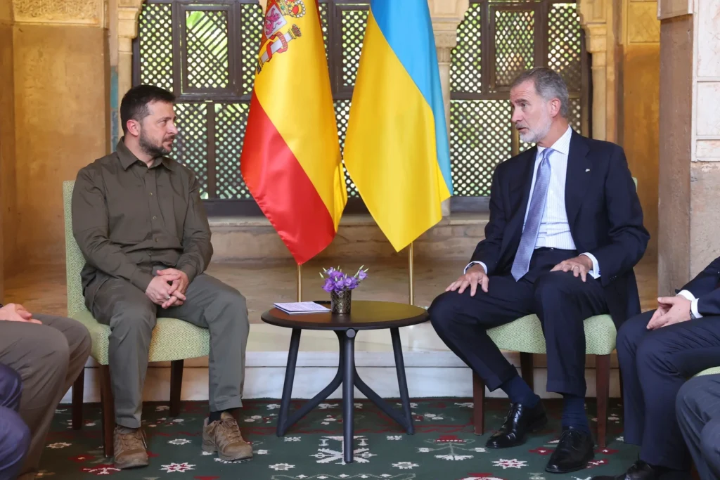 Zelenski va călători în Spania și se va întâlni cu președintele Guvernului și cu regele