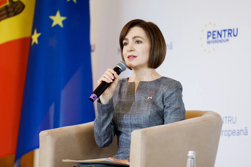 Președinta Maia Sandu vrea reintegrarea Transnistriei înainte ca Republica Moldova să adere la UE